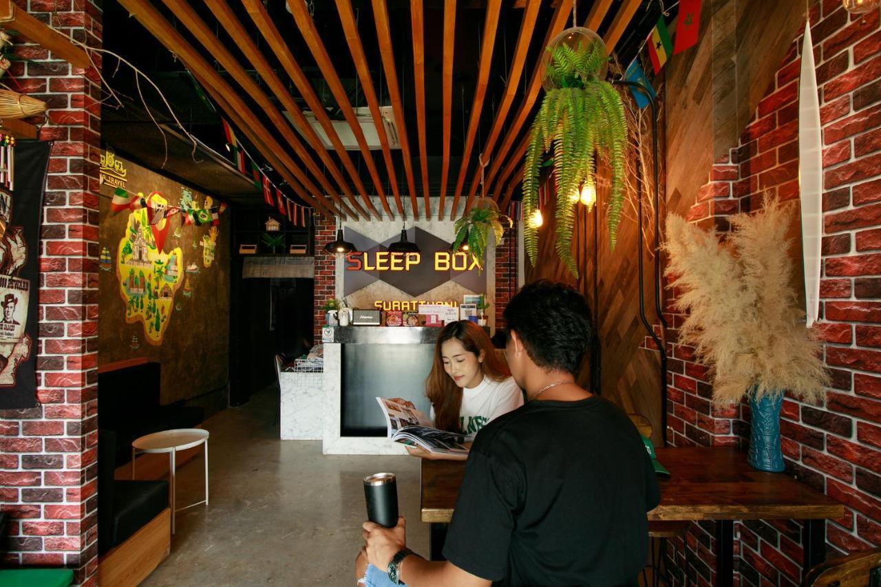 Sleepbox Hostel Suratthani Surat Thani Exterior photo